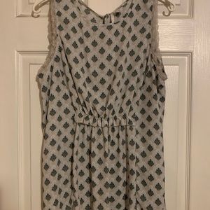 Lauren Conrad sleeveless top